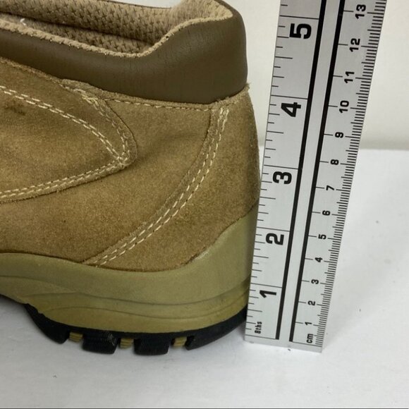 Route 66 Hiking Boots Mens Size 8 Beige Tan Brown Grip Lace Up Loafer Half Boot - Picture 11 of 11